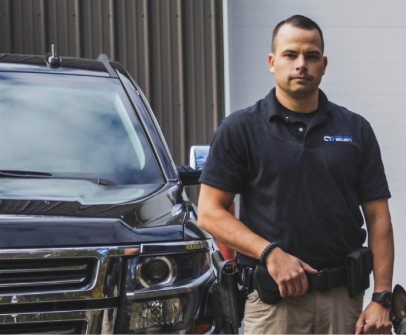 Our armed security guards are trained and licensed to carry.